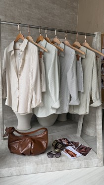 CONJUNTO CAMISA E SHORT LISTRAS - Arthmanha